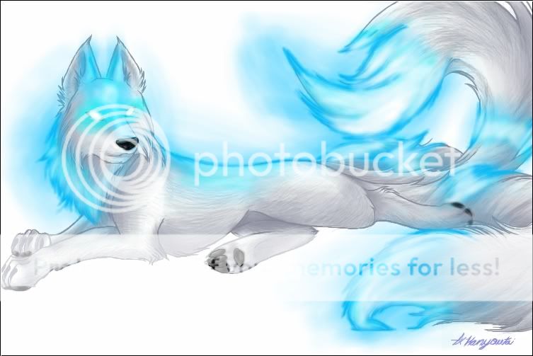 Glow Wolf Photo by animefan_girl3105 Photobucket